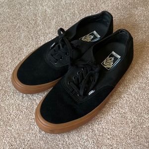 Black Suede Vans Skate Shoes Ultracush 11.5M